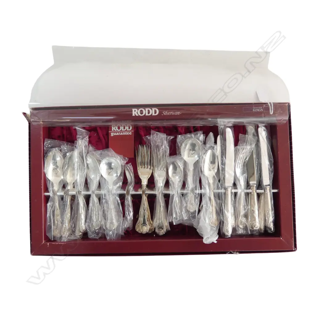 6 SETTING RODD PLATED CUTLERY SET Image 1++