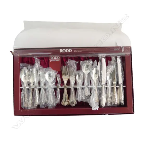 6 SETTING RODD PLATED CUTLERY SET