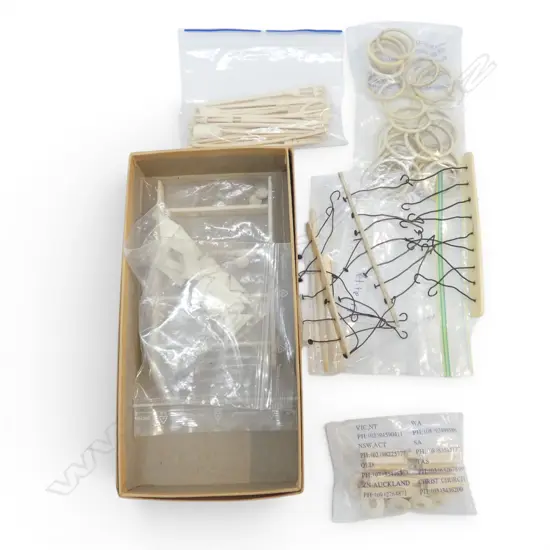 ASST. IVORY; RINGS, PUZZLES ETC