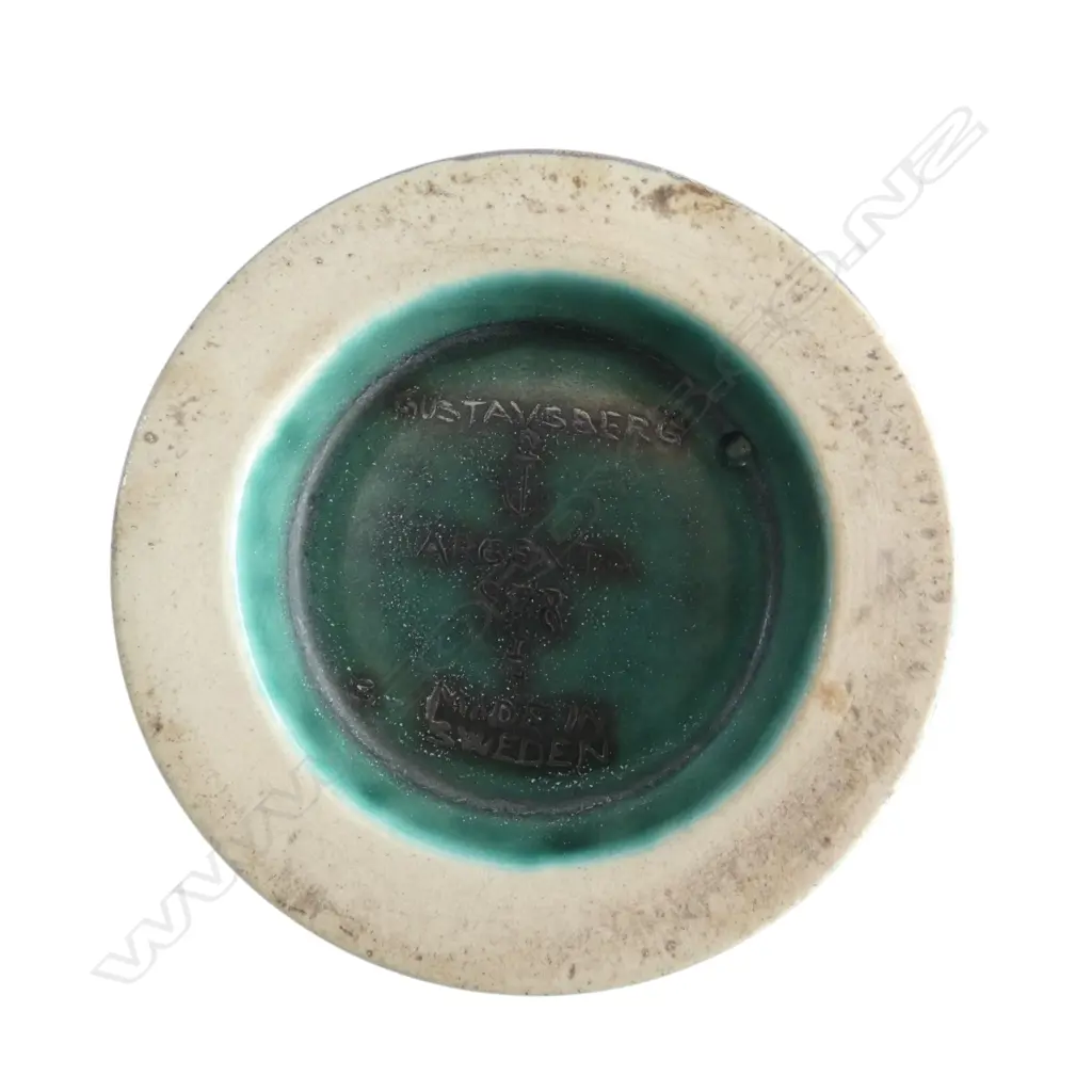 WILHELM KAGE FOR GUSTAVSBERG, ARGENTA SERIES VASE H.145mm MADE IN SWEDEN Image 1++