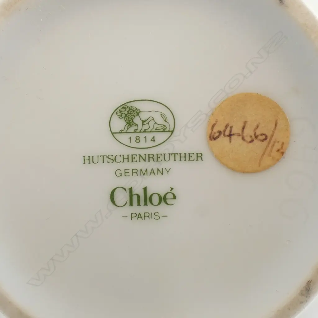 VILLEROY & BOCH JEAN MERCIERS LIDDED JAR DIA130 & HUTCHENRUTHER CLOE VASE H130MM Image 1++
