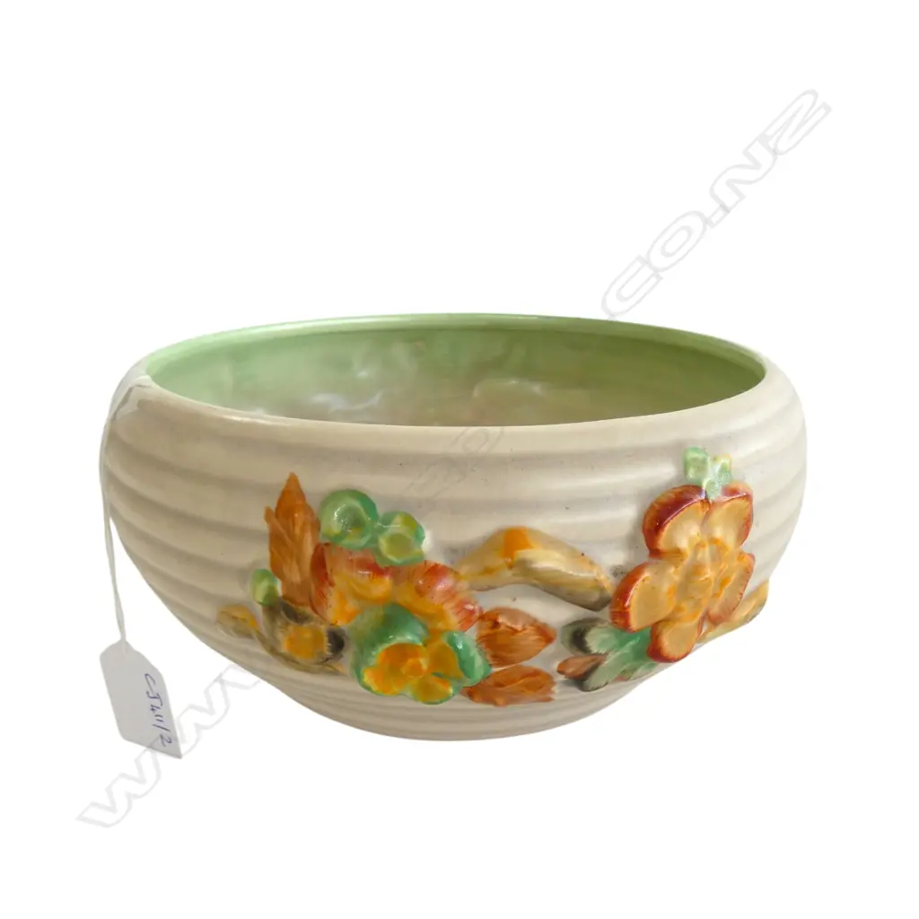 CLARICE CLIFF BOWL 205mm dia Image 1++