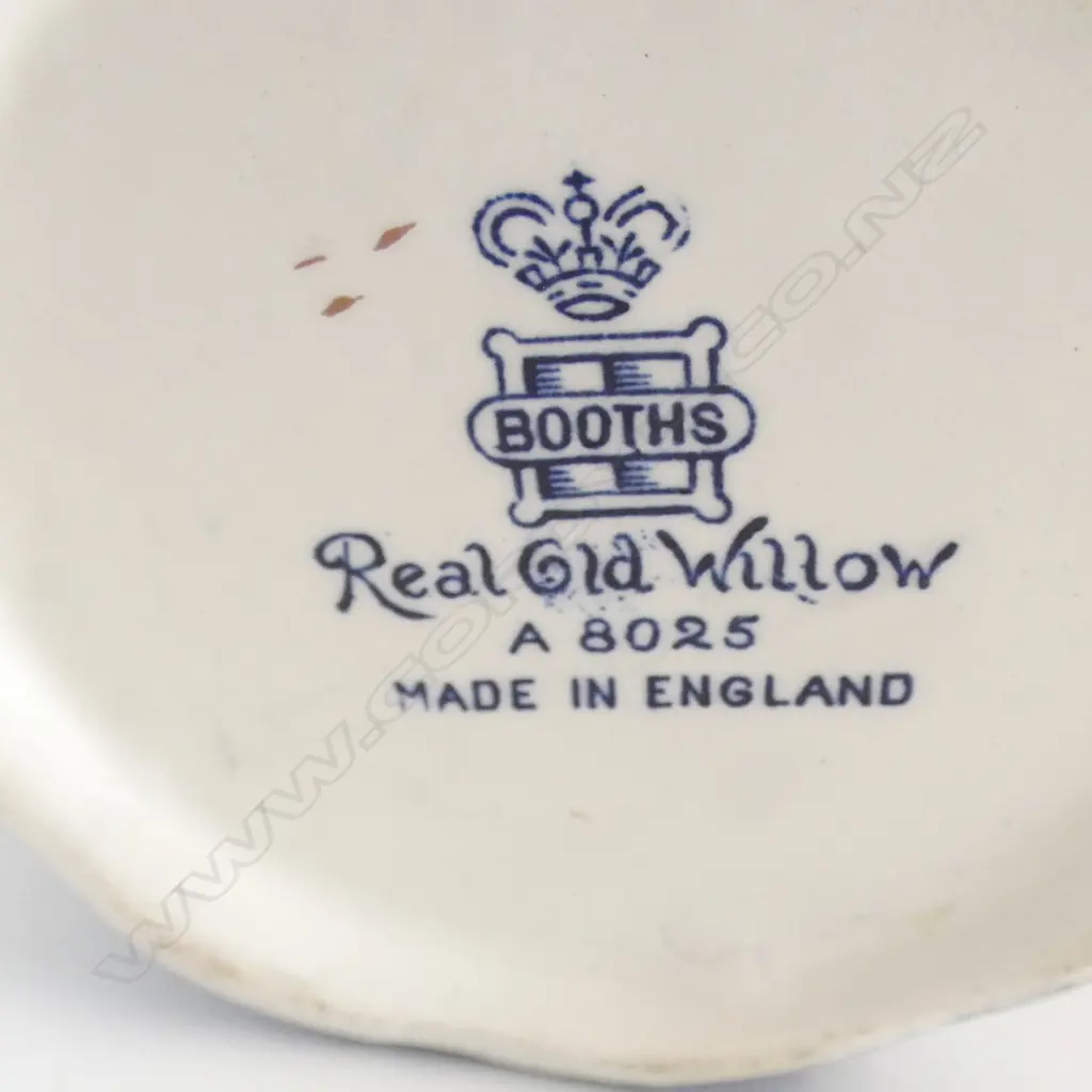 ASST. FANCY CHINA; REAL OLD WILLOW, OLD FOLEY, MASONS PLATE (FAULT)  etc H.280mm Image 1++