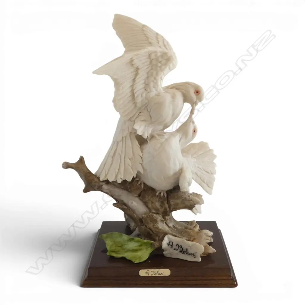 ITALIAN DEAR STUDIO DOVE FIGURINE, H.300mm, signed A Belcori Image 1++