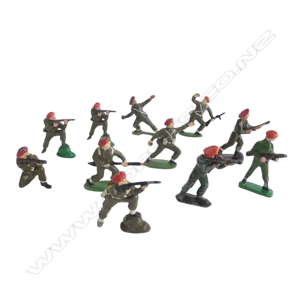 10 CHERLIEA HOLLOW CAST BRITISH PARATROOPERS H.50mm Image 1++