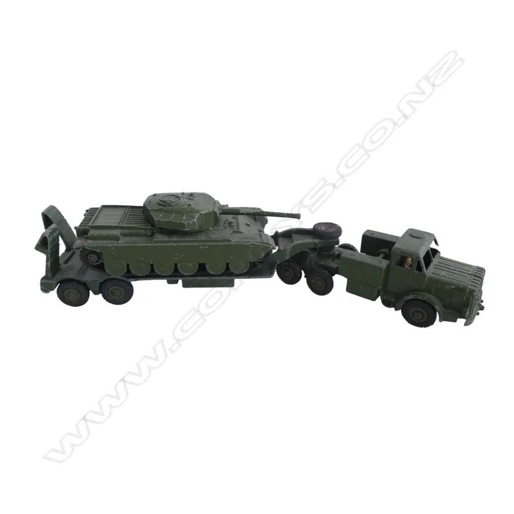 DINKY SUPER TOY TANK TRANSPORTER & TANK L.300mm Image 1++