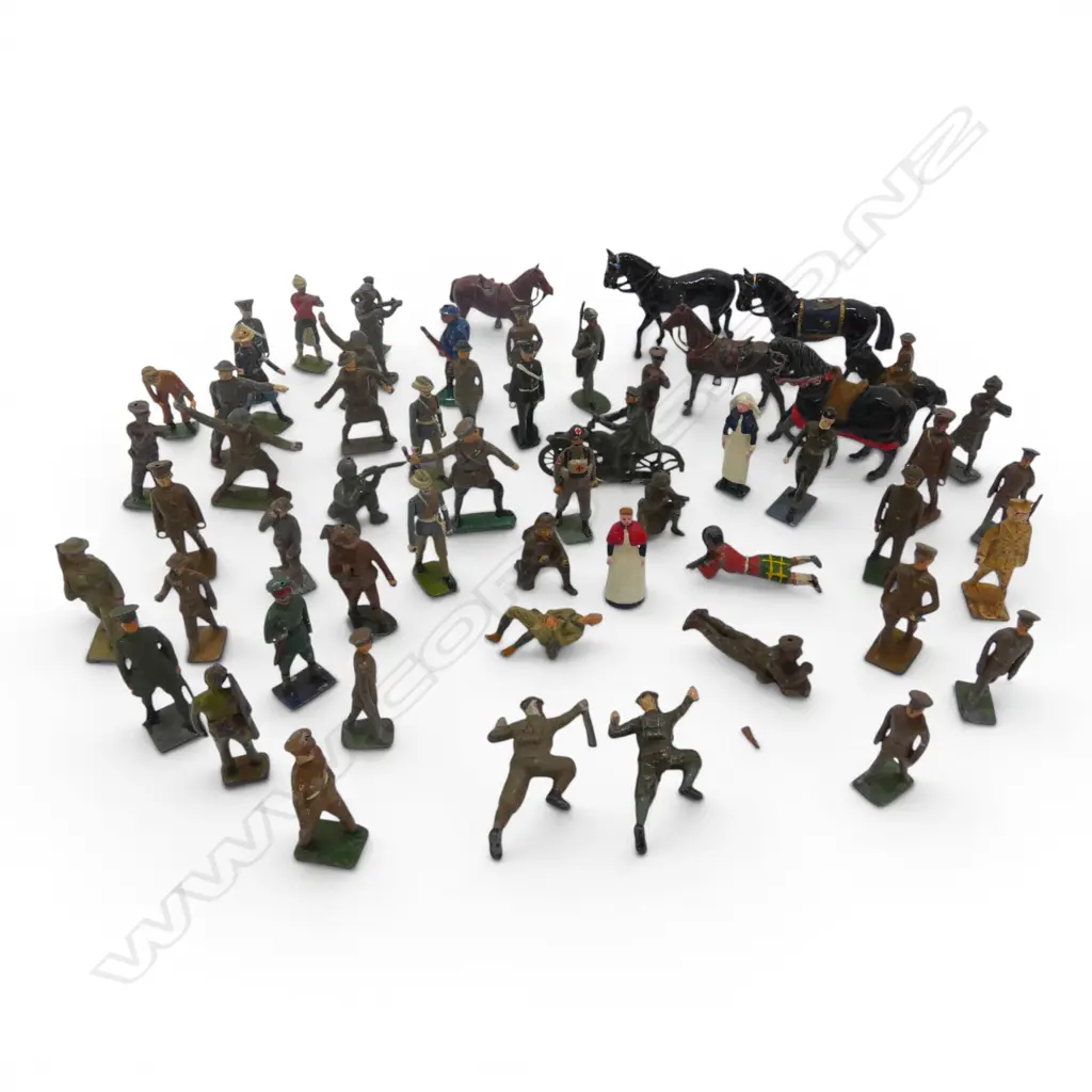 OVER 50 ASST. METAL FIGURES faults Image 1++