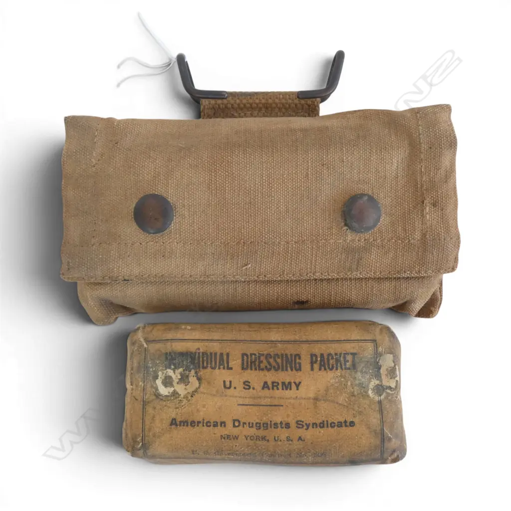 WW1 MEDICAL PACK FOR GF BROWN MARCH 1918  Image 1++