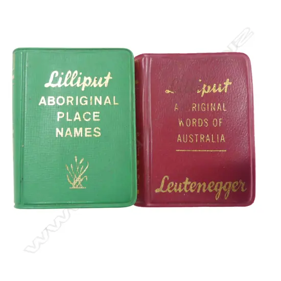 2 LILLIPUT BOOKS ON ABORIGINAL AUSTRALIA 