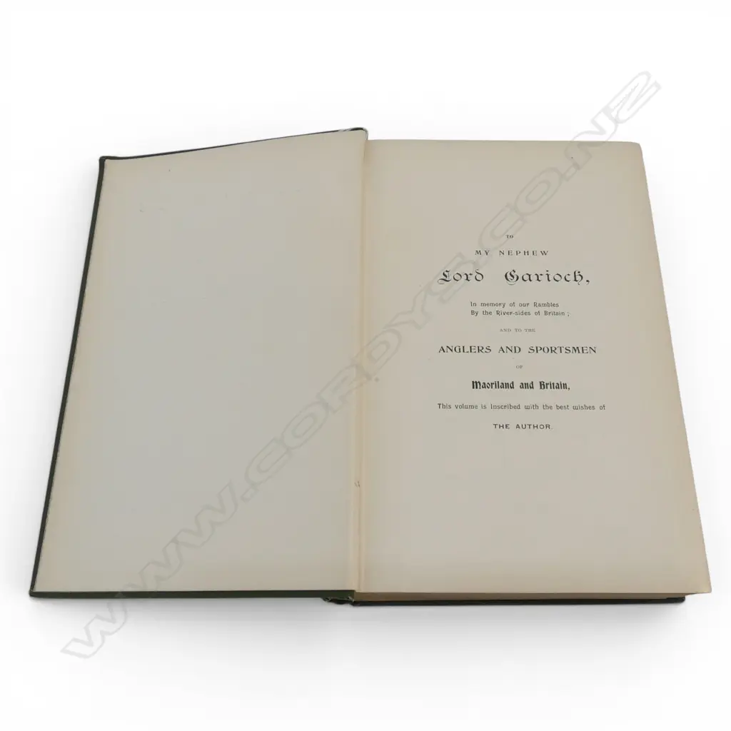 RARE - "TROUT-FISHING AND SPORT IN MAORILAND" by CAPT. G. D. HAMILTON 1904 1st Edition Image 1++