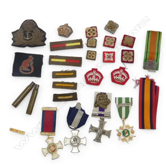 ASST. MEDALS, PATCHES, RIBBONS etc