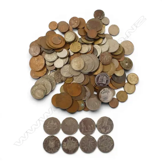 ASST. WORLD COINS Incl. AUSTRALIAN COMM. COINS