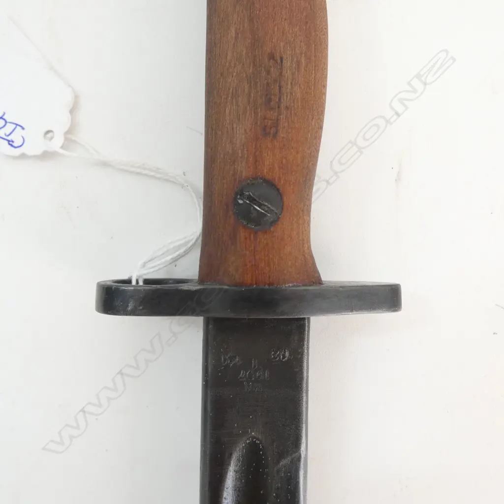 1907 MA BAYONET w. LEATHER SCABBARD  Image 1++
