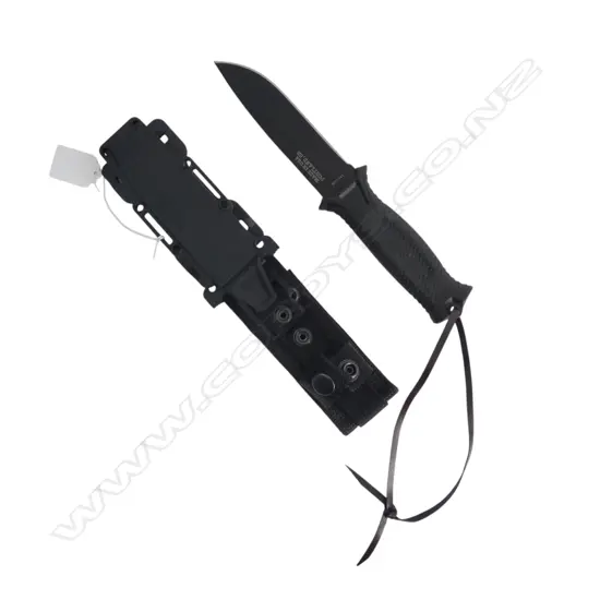 GERBER FIGHTING KNIFE blade unsharpened w. SHEATH