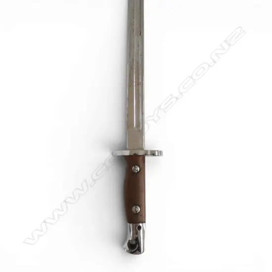 SANDERSON 1907 PATTERN BAYONET & SCABBARD L.580mm