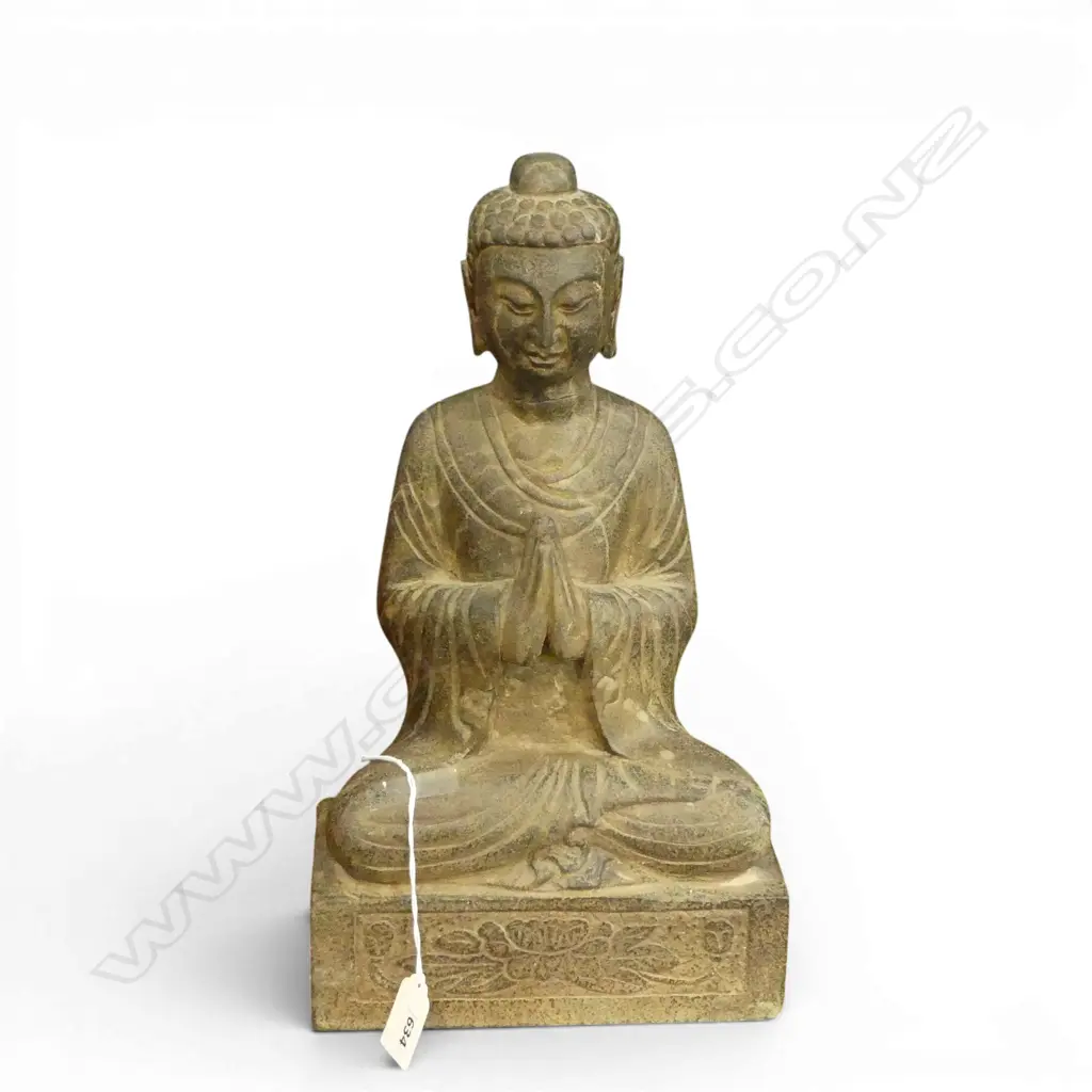 CARVED STONE BUDDHA H360MM Image 1++