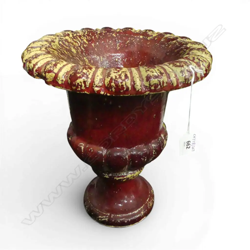 OX BLOOD RED PLANTER H300MM Image 1++