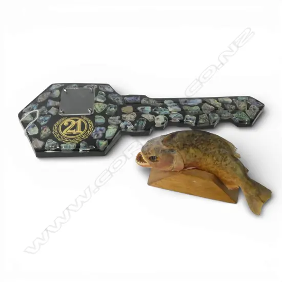 PAUA 21ST KEY L390 & TAXIDERED PIRANA L160MM