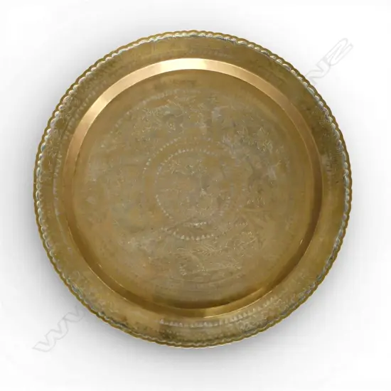 LG BRASS TRAY 605mm dia