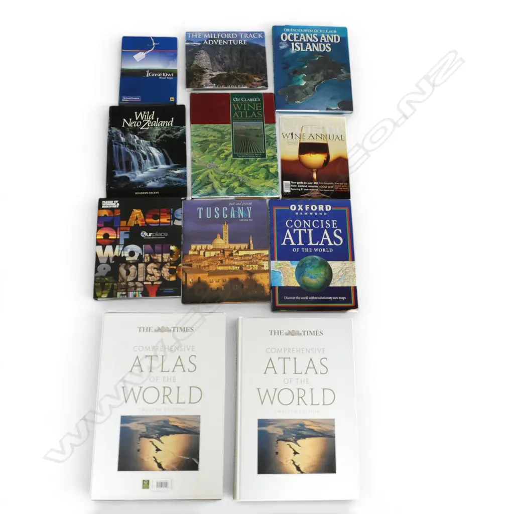 10 BOOKS; MAPS ETC Image 1++