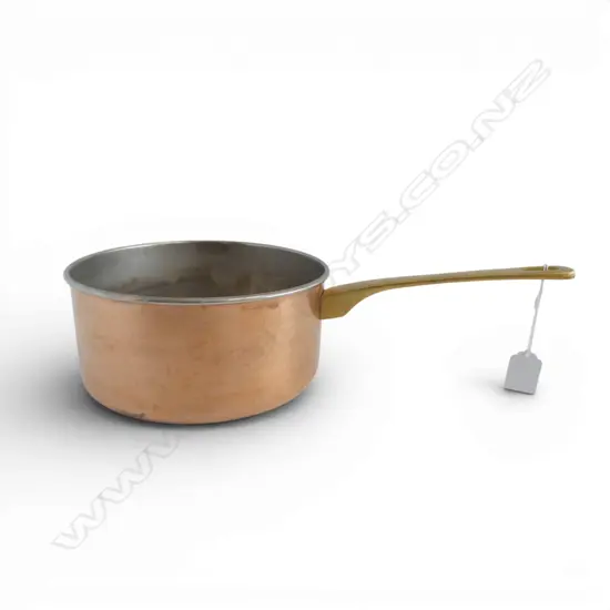 QUALITY COPPER SAUCE PAN 200mm dia
