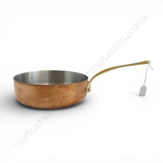 MAUVIEL FRANCE COPPER SAUTE PAN 240mm dia