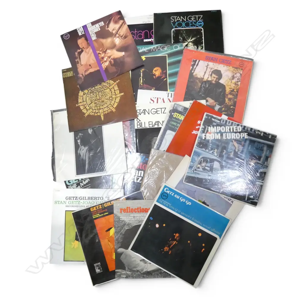 ASST. STAN GETZ JAZZ LPs Provenance: Ex Collection Wellington Choy Image 1++