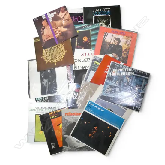 ASST. STAN GETZ JAZZ LPs Provenance: Ex Collection Wellington Choy