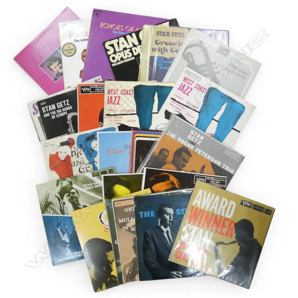 ASST. STAN GETZ JAZZ LPs Provenance: Ex Collection Wellington Choy Image 1++