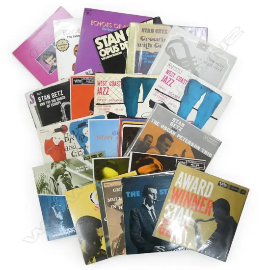ASST. STAN GETZ JAZZ LPs Provenance: Ex Collection Wellington Choy