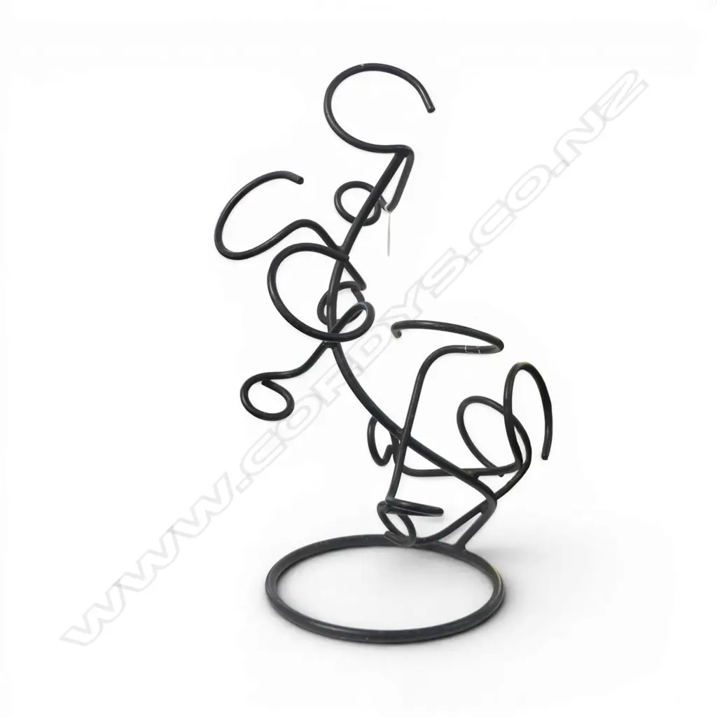 METAL WINE BOTTLE HOLDER H.550mm Image 1++
