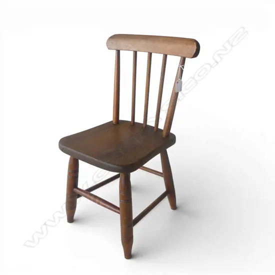 VINTAGE WOODEN CHILDS CHAIR H.575mm