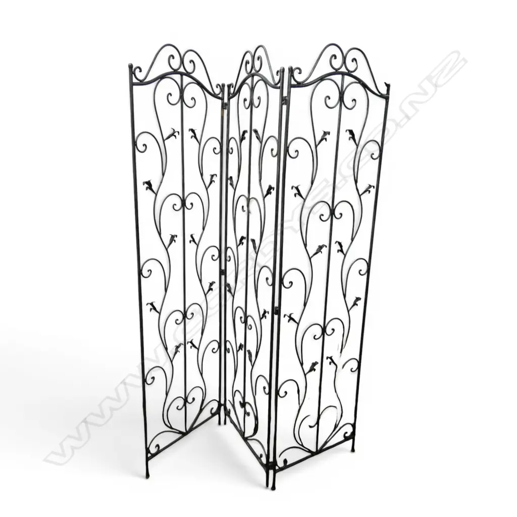3 PANEL METAL SCREEN 1800x490mm Image 1++