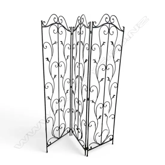 3 PANEL METAL SCREEN 1800x490mm