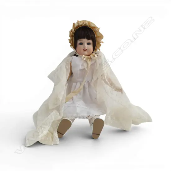 ANTIQUE CHINA DOLL ARTICULATED COMPOSITE BODY H570MM