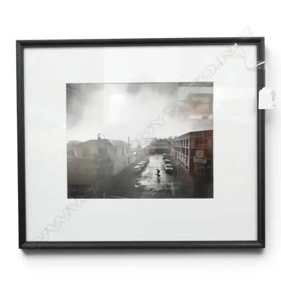 ANDREW ROSS, NEWTOWN, SILVER GELATIN PHOTOGRAPH, 185x235mm (ex Exposures Gallery, late 1980s)