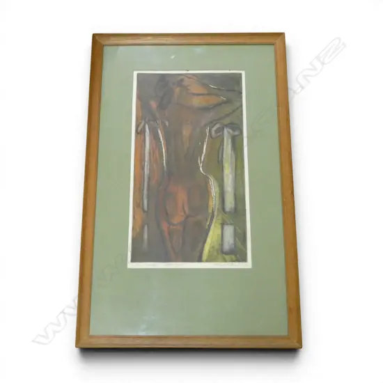 ALISON PICKMERE 'I FEEL PRETTY' STATE I PRINT, SIGNED & DATED '70 515x290mm