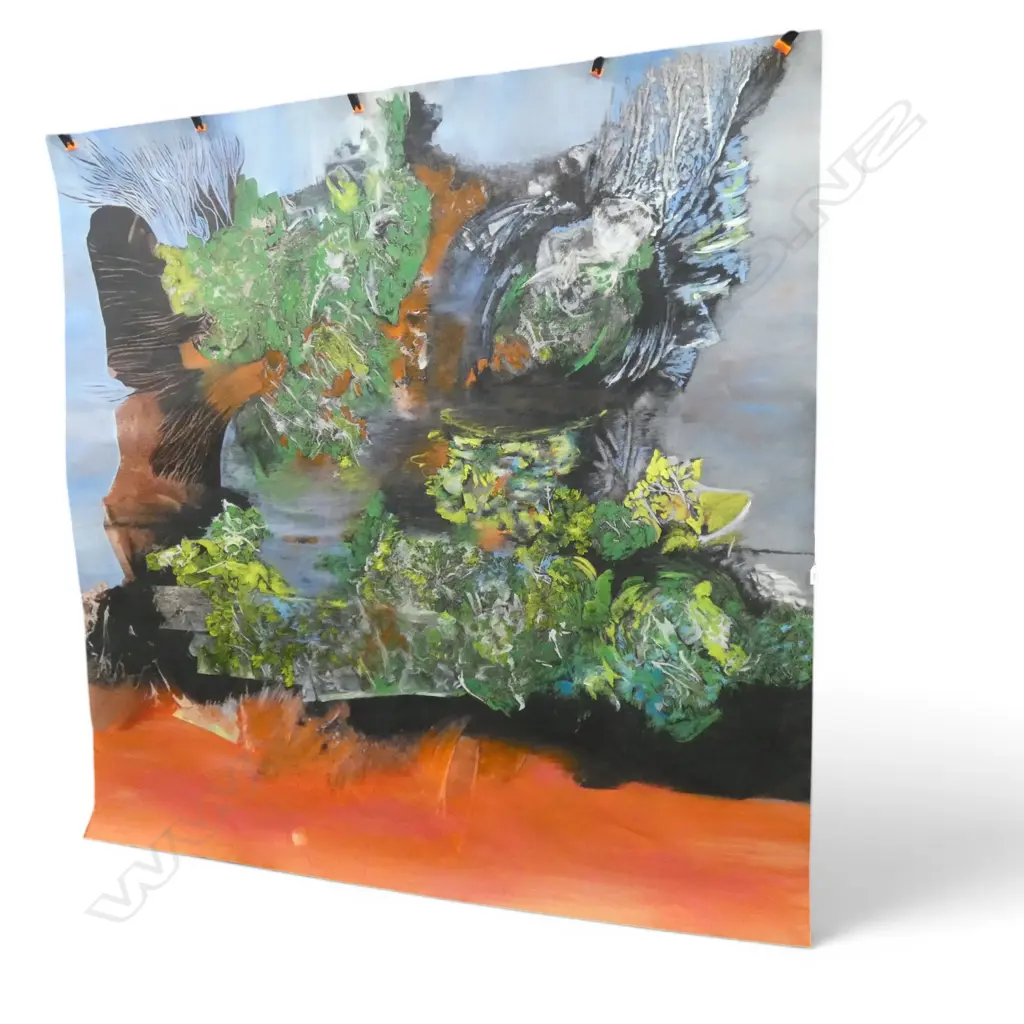 MIMI JAKSIC BERGER (AUSTRALIAN), 'WESTERN SPLENDOUR' OIL ON CANVAS, UNFRAMED, 1770 X 1780mm, Image 1++