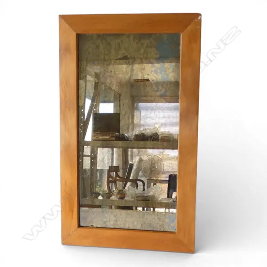 MIRROR, WOODEN FRAME 735x435mm