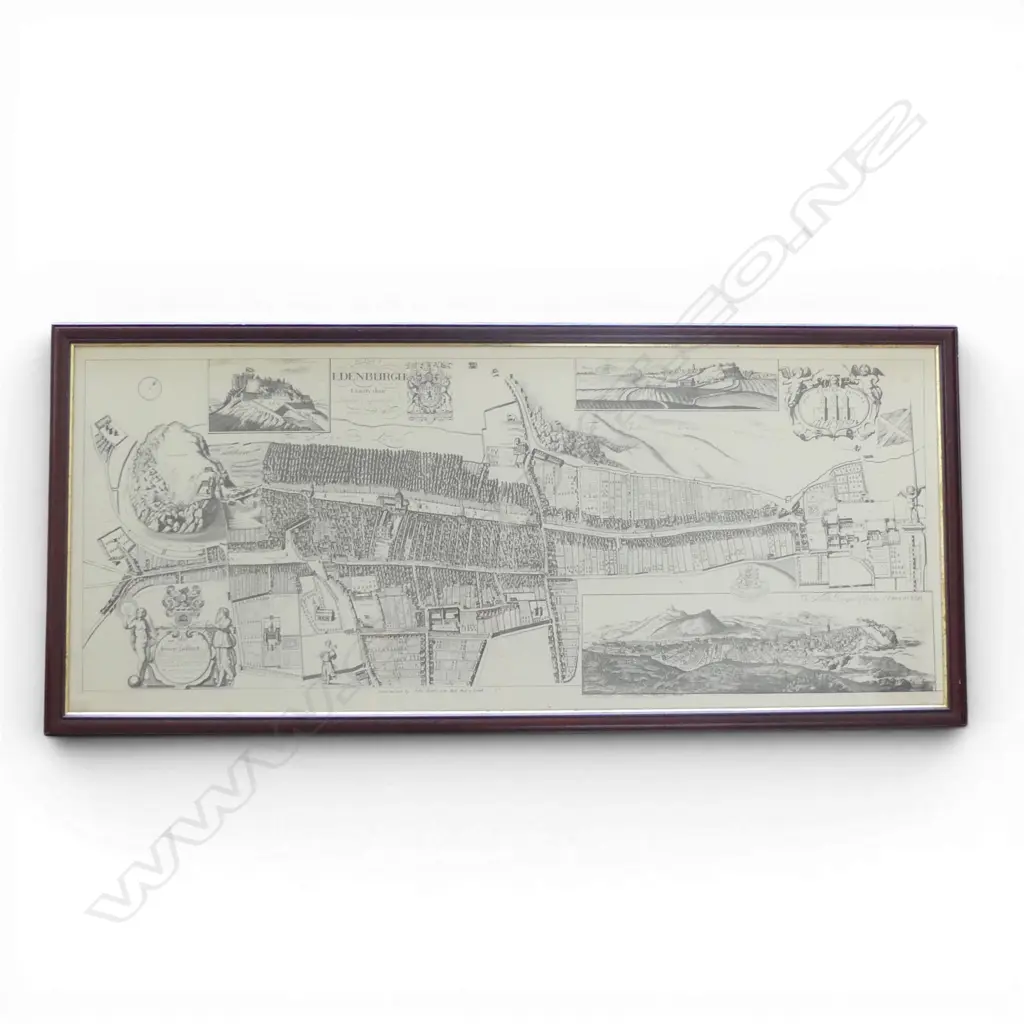 PRINT OF EDINBURGH 455x1100mm Image 1++