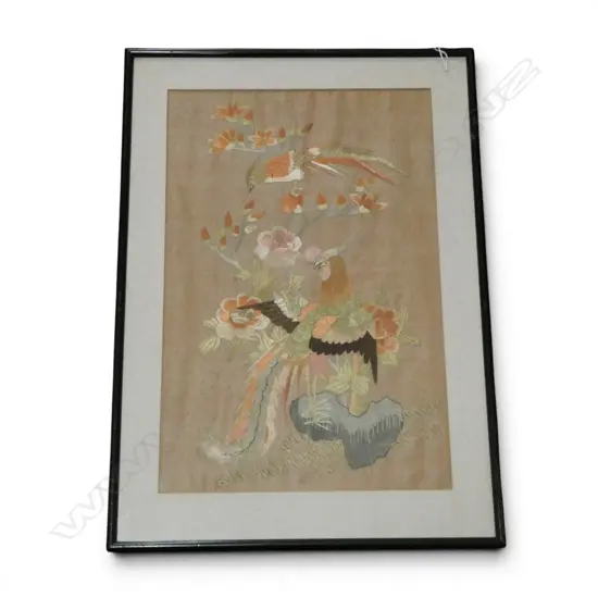 CHINESE SILK EMBROIDERY 