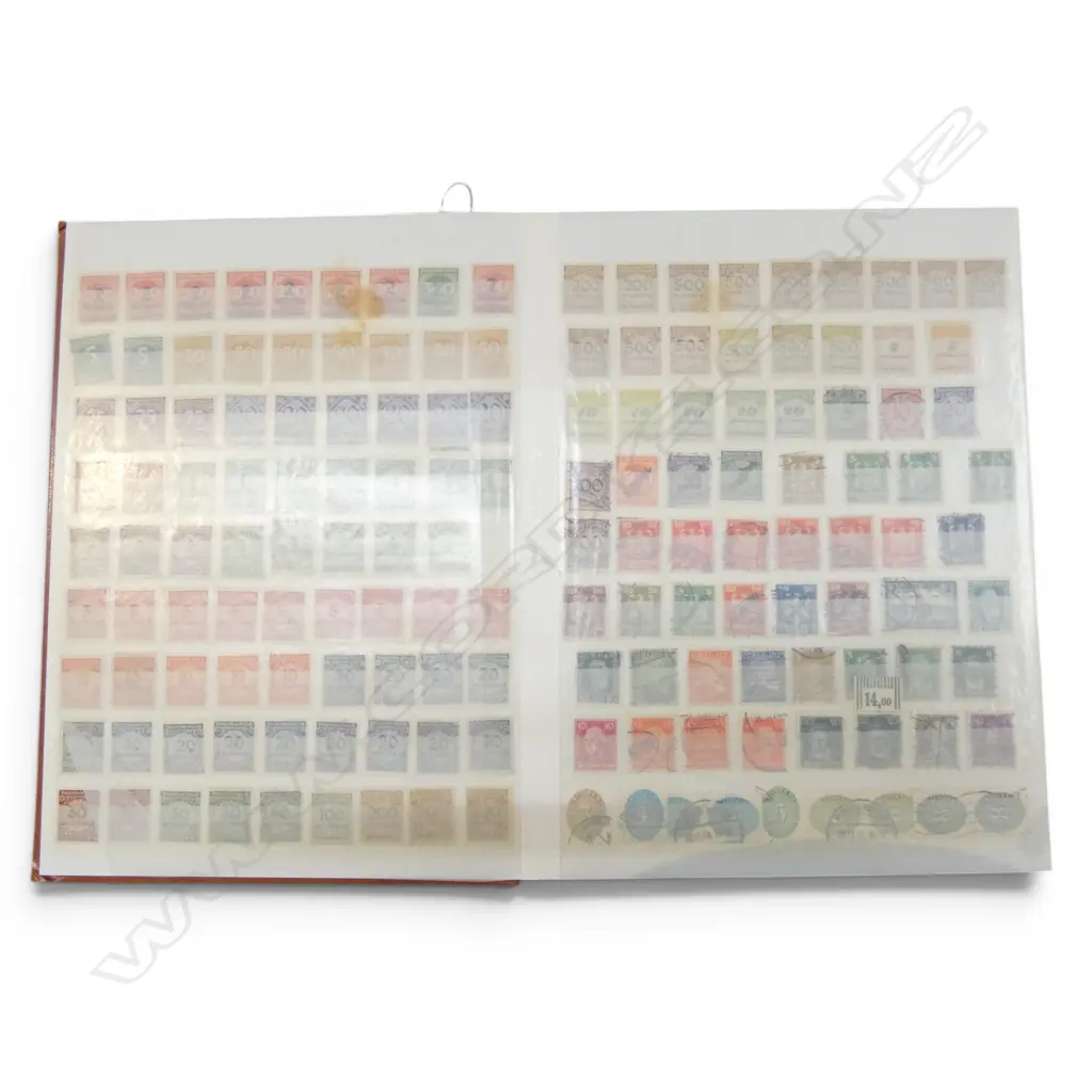 GERMAN STAMP STOCK ALBUM  Image 1++