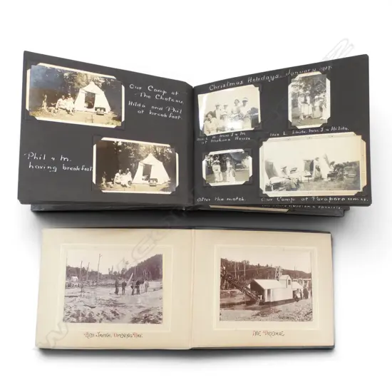 2 EARLY 20thC NZ PHOTO ALBUMS