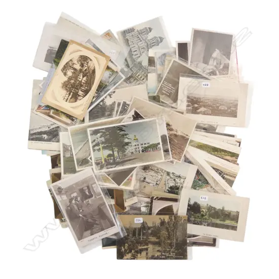COLLECTION 150 NZ VINTAGE POSTCARDS