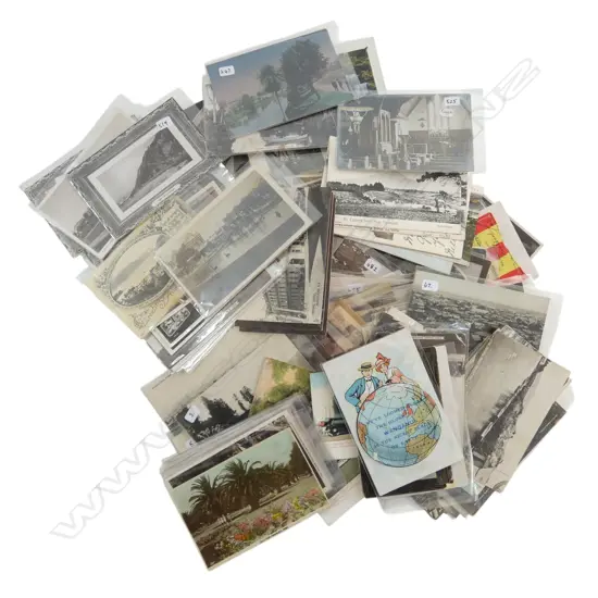 COLLECTION 200 NZ VINTAGE POSTCARDS