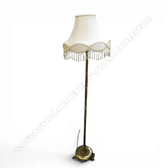 BRASS FLOOR LAMP