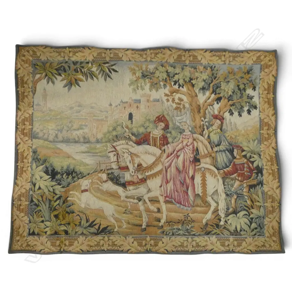 THE ROYAL HUNT TAPESTRY by MARC WAYMEL 940x1160mm Image 1++