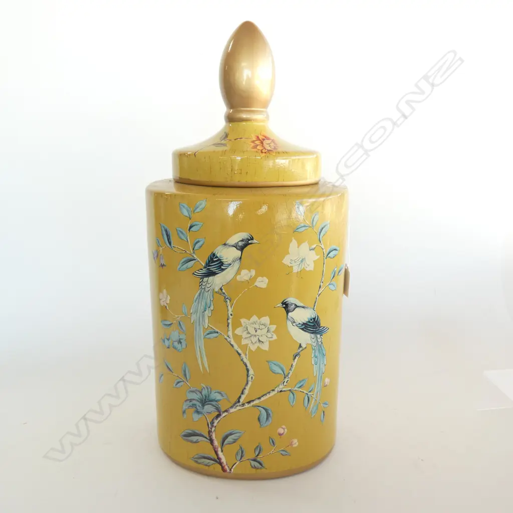 CERAMIC LIDDED JAR H.475mm Image 1++