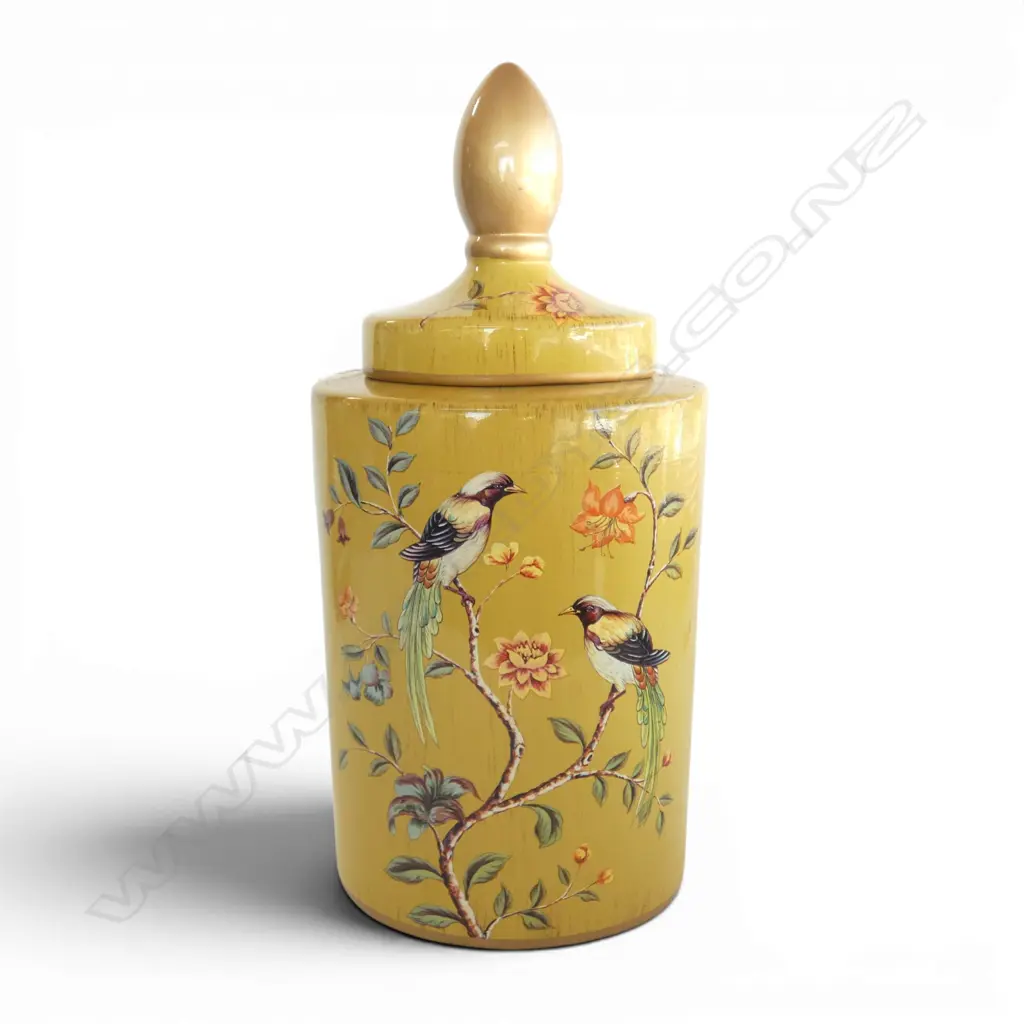 CERAMIC LIDDED JAR H.475mm Image 1++
