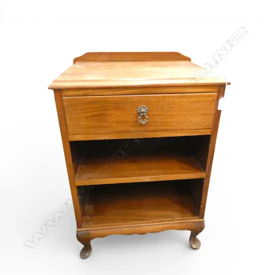 MAHOGANY BEDSIDE DRAWER W.480mm